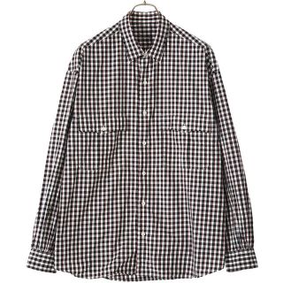 ポーター(PORTER)のporter classic 20AW ロールアップシャツ ブラック Mサイズ　(シャツ)