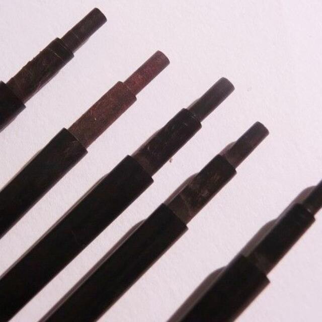 木製　かんざし棒　黒檀 1