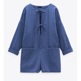 ザラ(ZARA)の☆新品未使用タグ付き☆ ZARA ジャンプスーツ　オールインワン(オールインワン)