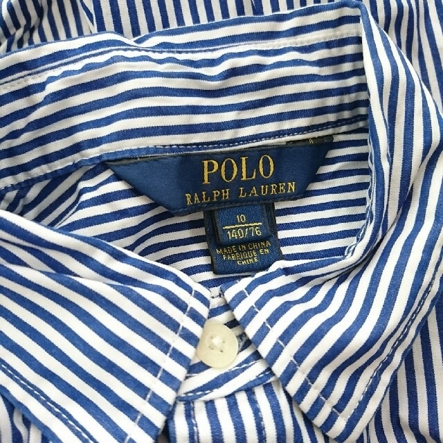 POLO RALPH LAUREN(ポロラルフローレン)のラルフローレン  シャツワンピ♪ キッズ/ベビー/マタニティのキッズ服女の子用(90cm~)(ワンピース)の商品写真