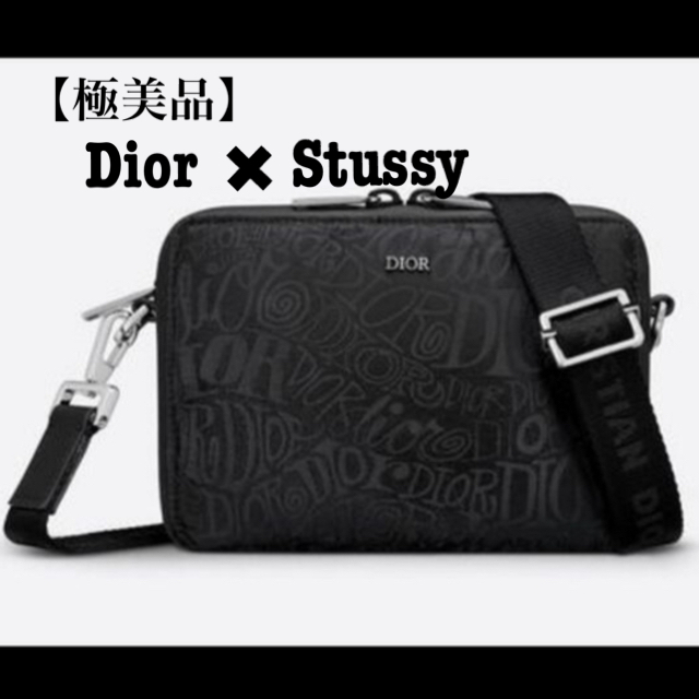 ★値下★【美品】DIOR AND SHAWN  Stussy ストラップ ポーチ