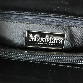 Max Mara - マックスマーラ マルゴー エナメル本革 ブラック 