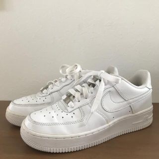 ナイキ(NIKE)のナイキ エアフォース1 ホワイト 22.5cm(スニーカー)