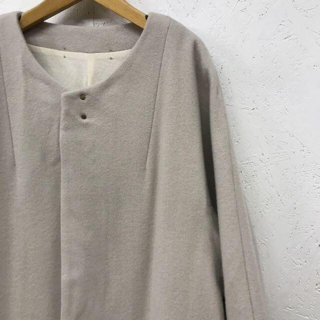 美品 suzuki takayuki ノーカラー ロングコート