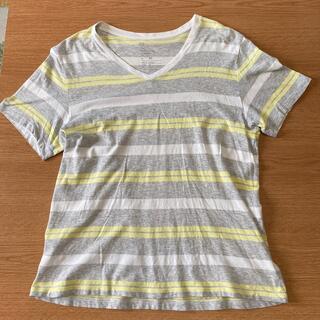 ギャップ(GAP)のGAPのメンズのボーダーTシャツ　Mサイズ(Tシャツ/カットソー(半袖/袖なし))