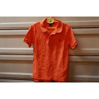 ポロラルフローレン(POLO RALPH LAUREN)のPOLO Ralph Lauren■半袖ポロシャツ☆美品★オレンジ♪4T☆110(Tシャツ/カットソー)