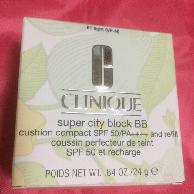 CLINIQUE(クリニーク)のクリニーク　スーパーシティブロックBB コンパクト付きリフィール含め、全部で５点 コスメ/美容のベースメイク/化粧品(ファンデーション)の商品写真