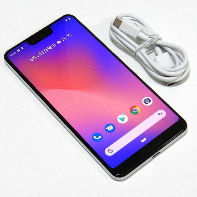 訳あり SIMフリー化済み Google Pixel3 XL