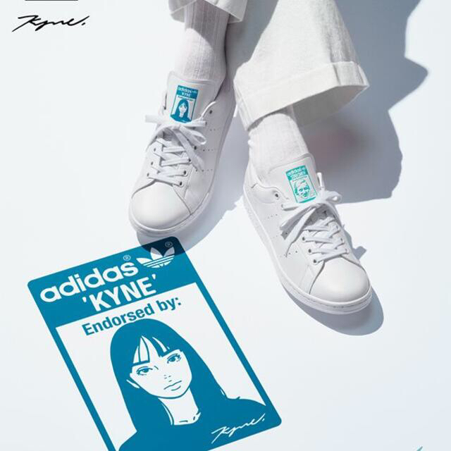 adidas(アディダス)のKYNE STAN SMITH アディダス スタンスミス 22.5cm レディースの靴/シューズ(スニーカー)の商品写真