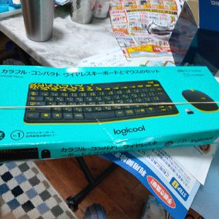 Logicoolワイアレスキーボードとマウスのセット(PC周辺機器)