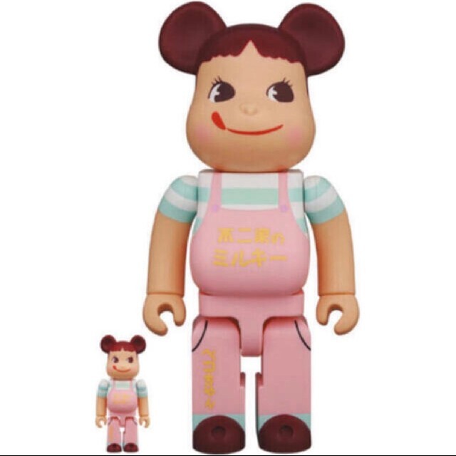 be@rbrick ファミリータウンペコちゃん 100% & 400%ハンドメイド