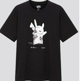 ユニクロ(UNIQLO)の□12月限定□UNIQLO ポケットモンスターTee ダニエル・アーシャム黒Ｍ(Tシャツ/カットソー(半袖/袖なし))