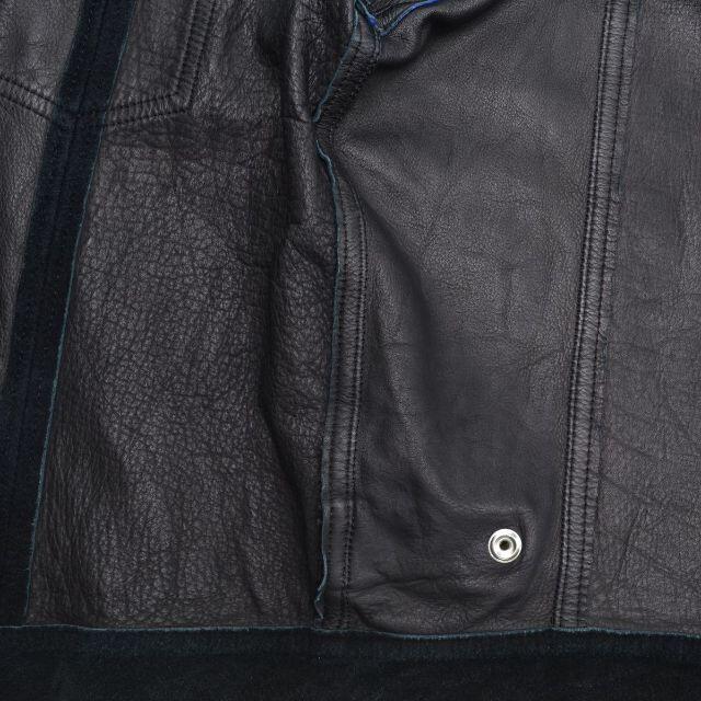 UNDERCOVER - UNDERCOVER 90s ラインペイント スエードレザー UNDERCOVER - UNDERCOVER 90s ラインペイント スエードレザー