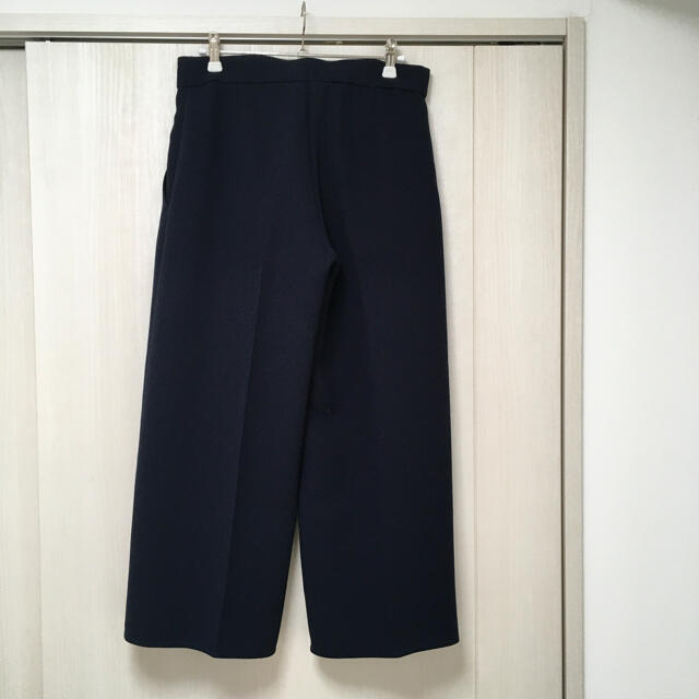 Victoria Beckham(ヴィクトリアベッカム)のVICTORIA VICTORIA BECkHAM ワイドパンツ NAVY レディースのパンツ(キュロット)の商品写真