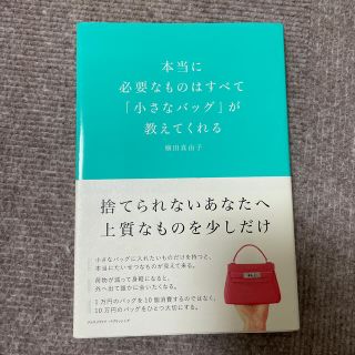 本当に必要なものはすべて「小さなバッグ」が教えてくれる(文学/小説)