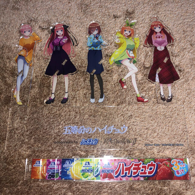 五等分の花嫁 ハイチュウ アクリルスタンド | www.jarussi.com.br