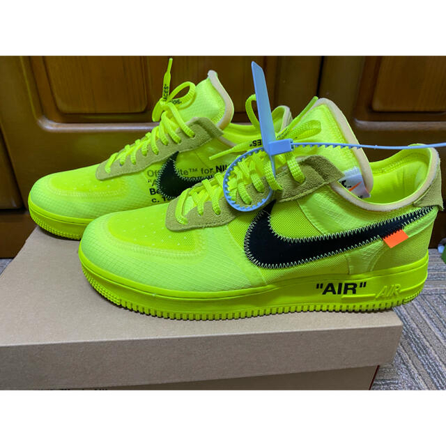 NIKEAirForce1 LowOff-White Volt