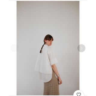 アクネ(ACNE)のCLANE クラネ　バックレイヤーシャツ　ブラウス　(シャツ/ブラウス(長袖/七分))