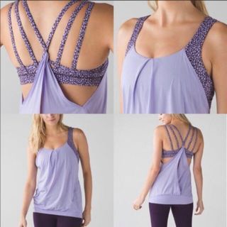 ルルレモン(lululemon)のルルレモン　美品　新品パットとショップバッグ付き(ヨガ)