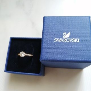 スワロフスキー(SWAROVSKI)の美品SWAROVSKIスワロフスキー　リング(リング(指輪))