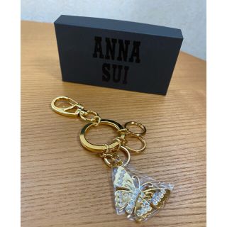 アナスイ(ANNA SUI)の新品　ANNA SUI バタフライキーホルダー(キーホルダー)