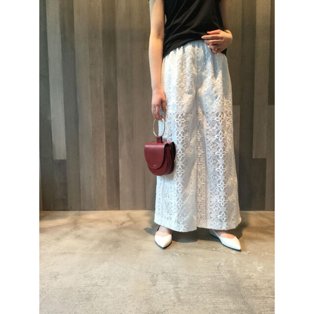 高質で安価 Theory shop yu♡'s by 刺繍レースパンツの通販 18ss Theory - パンツ