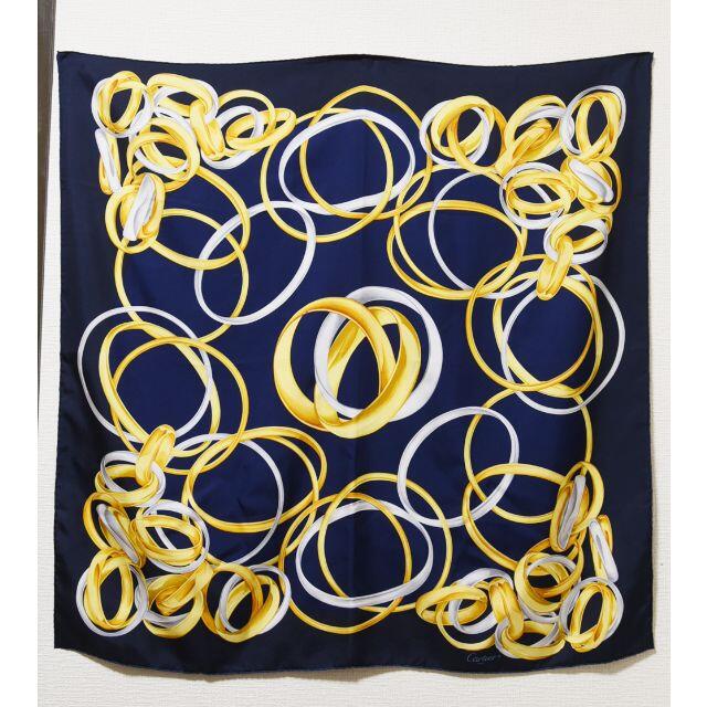 Cartier - カルティエCARTIER♡トリニティリング 大判スカーフ Cartier - カルティエCARTIER♡トリニティリング 大判スカーフ