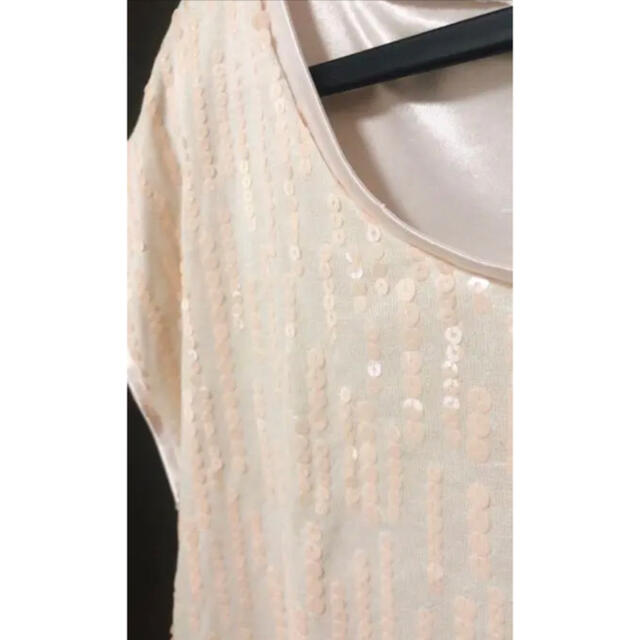 UNRELISH(アンレリッシュ)のUNRELISH アンレリッシュ Tシャツ カットソー トップス スパンコール レディースのトップス(カットソー(半袖/袖なし))の商品写真