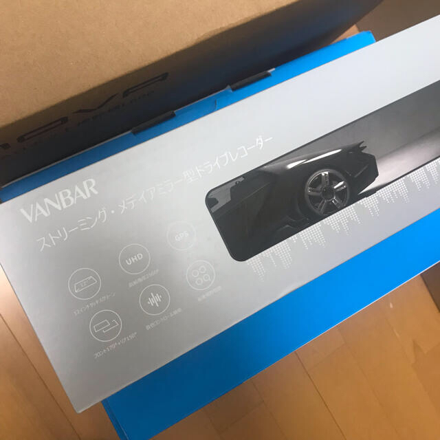 VANBAR ドライブレコーダー ミラー型 VANBAR ドライブレコーダー ミラー型