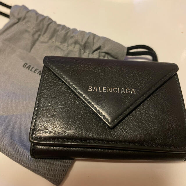 Balenciaga(バレンシアガ)のBALENCIAGA バレンシアガ ペーパーミニウォレット レディースのファッション小物(財布)の商品写真