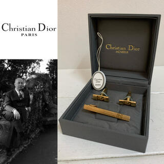 クリスチャンディオール(Christian Dior)のChristian Dior VINTAGE ドイツ製 ネクタイピン カフス(ネクタイピン)