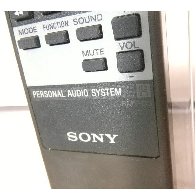 SONY(ソニー)の【送料無料】SONY リモコン　RMT-C3 ソニー  スマホ/家電/カメラのオーディオ機器(その他)の商品写真