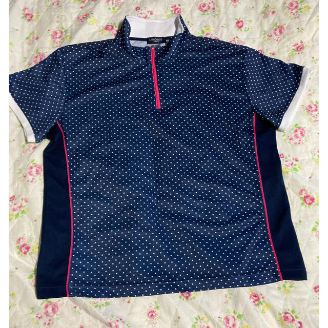 襟付きシャツ　3L レディースのトップス(Tシャツ(半袖/袖なし))の商品写真