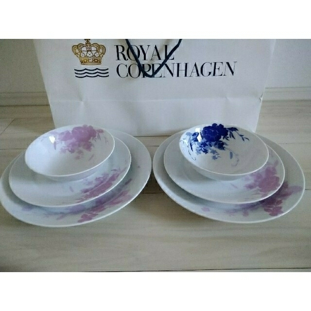 ROYAL COPENHAGEN(ロイヤルコペンハーゲン)のロイヤルコペンハーゲン　フラワーシルエット インテリア/住まい/日用品のキッチン/食器(食器)の商品写真