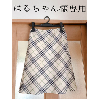 バーバリーブルーレーベル(BURBERRY BLUE LABEL)の【はるちゃん様専用】【BURBERRY BLUE LABEL】夏スカート(ひざ丈スカート)