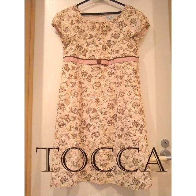 美品 トッカ TOCCA ワンピース ドレス 総刺繍 160サイズ