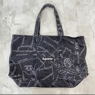 シュプリーム(Supreme)の19ss SUPREME Gonz Map Denim Tote Bag(トートバッグ)