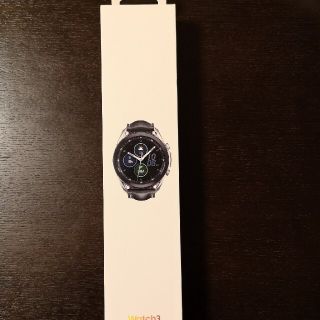 galaxy watch3　45m m 未使用未開封(腕時計(デジタル))