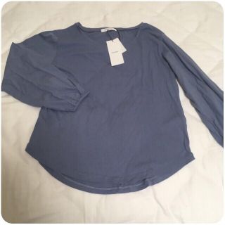 マウジー(moussy)のMOUSSY ボリュームスリーブカットトップス(カットソー(長袖/七分))