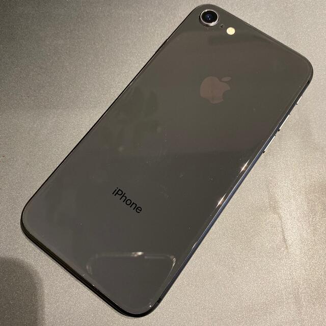 SIMフリー☆中古 iPhone8 64GB スペースグレイ スマホ/家電/カメラ ...