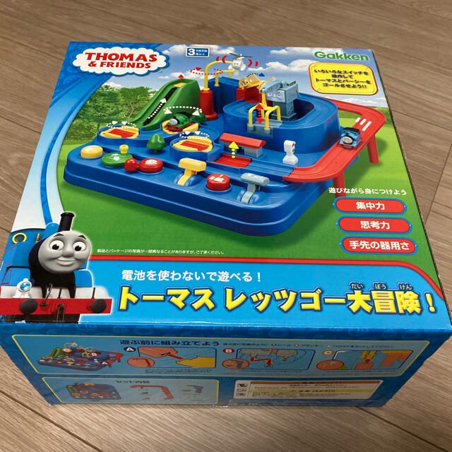 学研(ガッケン)のトーマス レッツゴー大冒険！ gakken 学研　知育玩具 トーマス　パーシー キッズ/ベビー/マタニティのおもちゃ(知育玩具)の商品写真