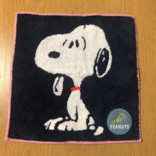 スヌーピー(SNOOPY)のスヌーピーのタオルハンカチ(ハンカチ)