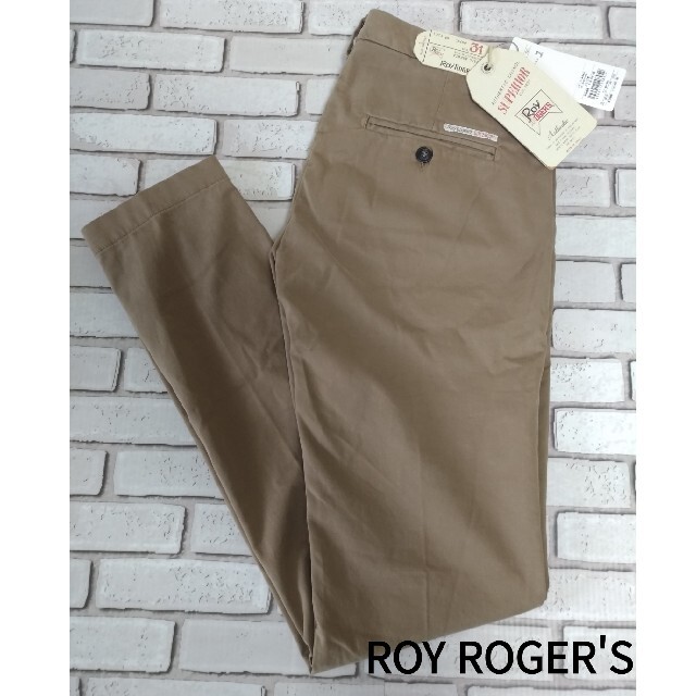 【新品】ROY ROGER'S ロイロジャース スリムフィット チノパンツ 31