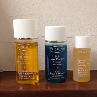 クラランス(CLARINS)の新品 クラランス ボディソープ 洗浄料 石けん ローション トニック(ボディソープ/石鹸)