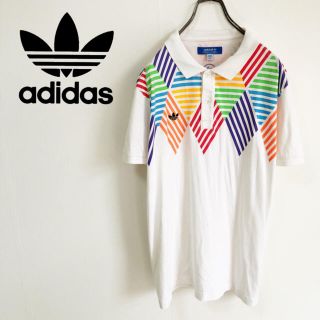 アディダス(adidas)の最終値下げ アディダス ポロシャツ 半袖 コットン メンズL(ポロシャツ)