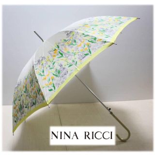 ニナリッチ(NINA RICCI)の《ニナリッチ》新品 パリ ヨーロッパの街並み ワンタッチ長傘 耐風傘 8本骨(傘)