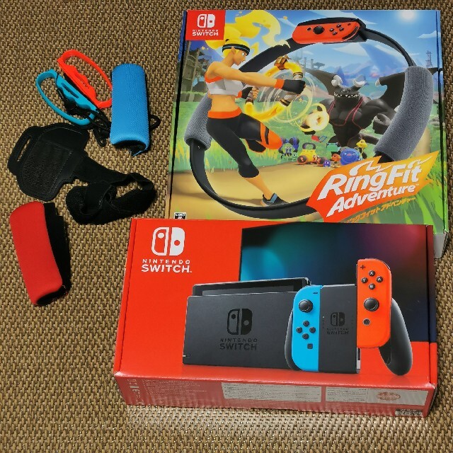 Nintendo Switch スイッチ本体とリングフィットアドベンチャー 公認
