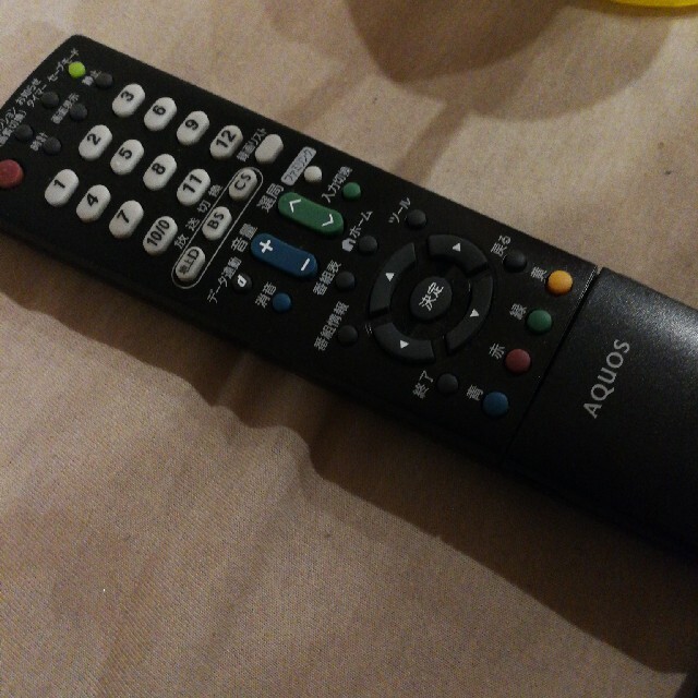 シャープテレビリモコン スマホ/家電/カメラのテレビ/映像機器(テレビ)の商品写真