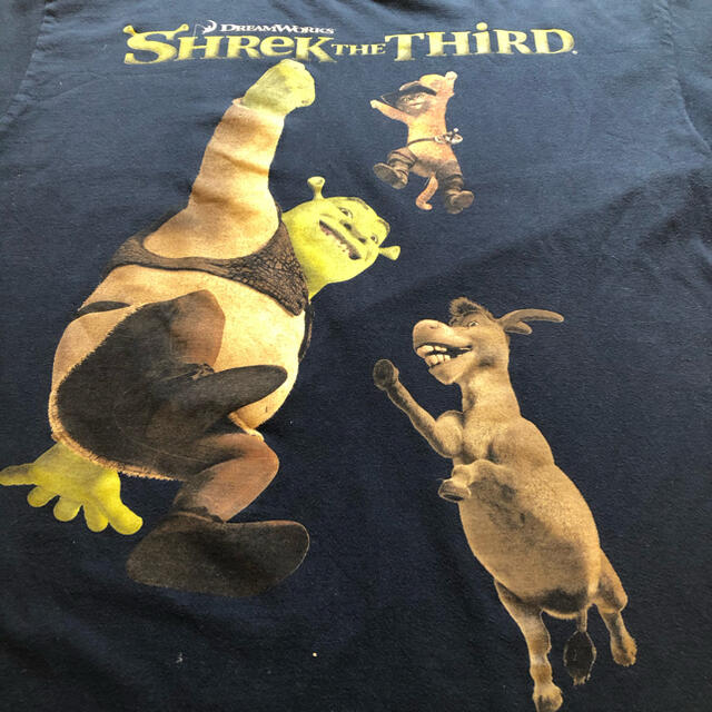 希少 00s ビンテージ Shrek 2 シュレック ムービー プロモ Tシャツ