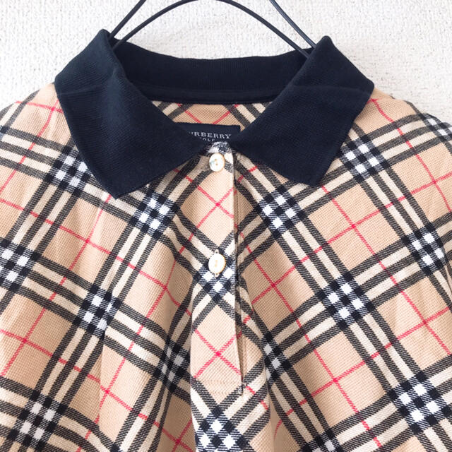 BURBERRY(バーバリー)のバーバリー チェックワンピース　LL レディースのワンピース(ひざ丈ワンピース)の商品写真